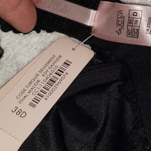 La SENZA Black Lace Bra 38D - Picture 5 of 5